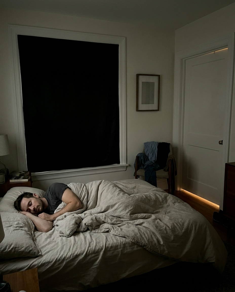 BlackoutMate Curtain — Pitch Black in 5 Minutes