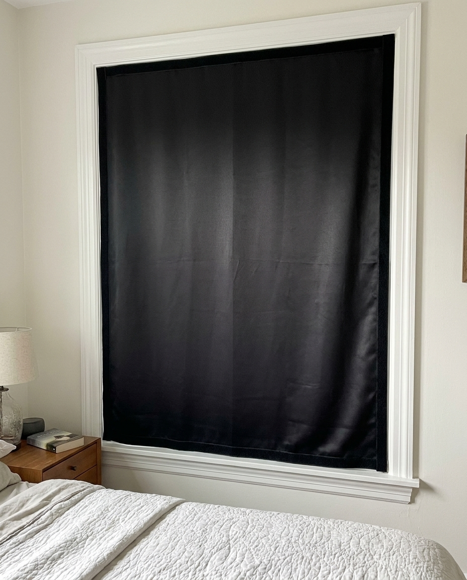 BlackoutMate Curtain — Pitch Black in 5 Minutes