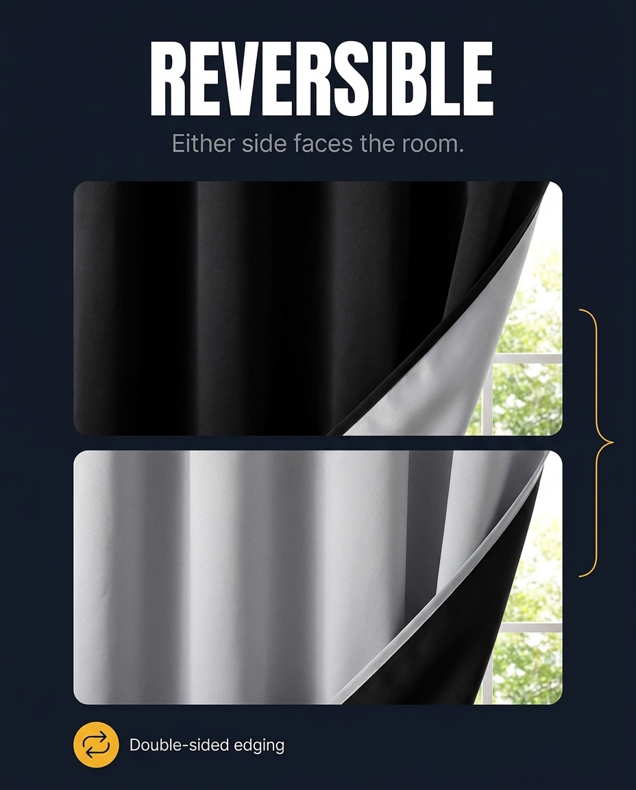 BlackoutMate Curtain — Pitch Black in 5 Minutes